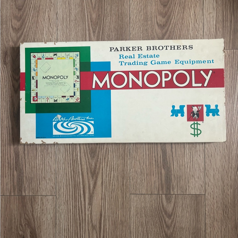 Vintage Monopoly Board Game